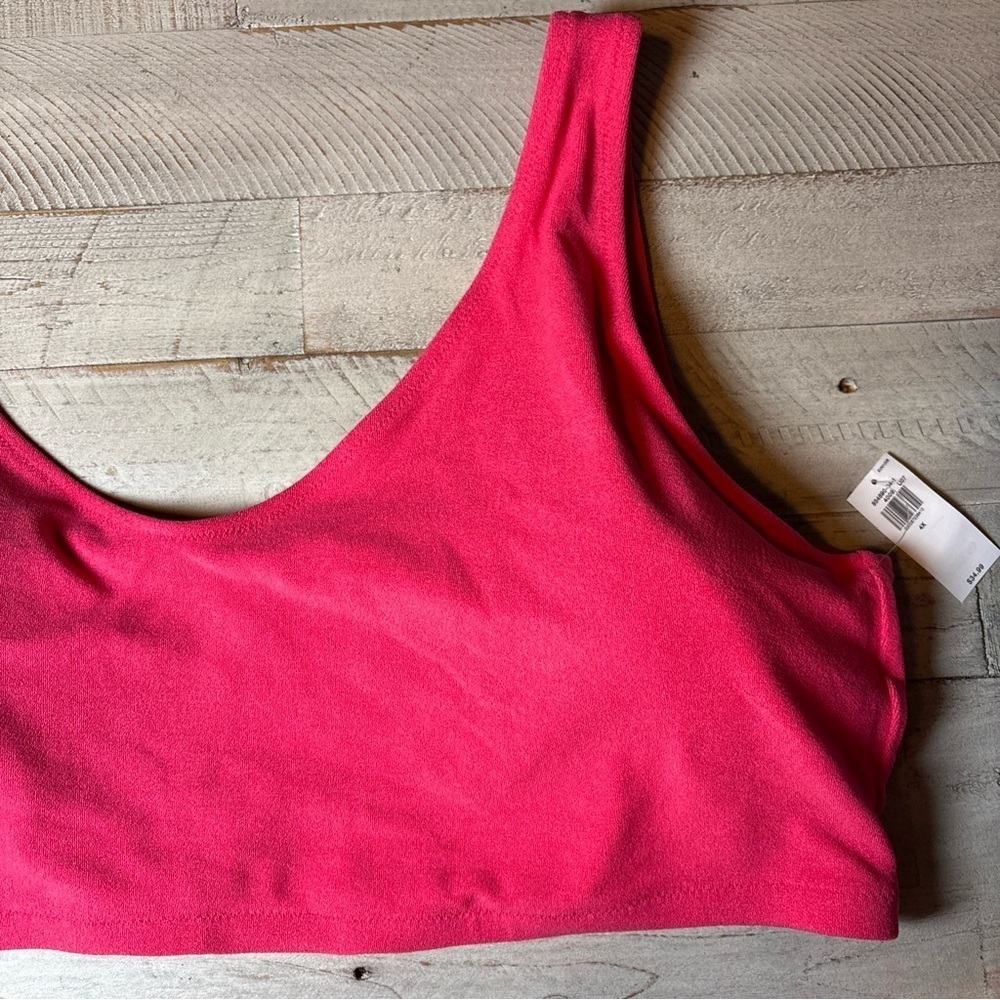 Women’s 4x Bikini Classic Terry Texture In Pink From Old Navy NWT! - Picture 3 of 16